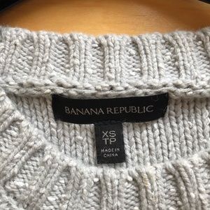 Rw & Co. Grey sweater vest with attached blouse.